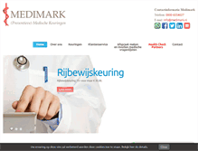 Tablet Screenshot of medimark.nl
